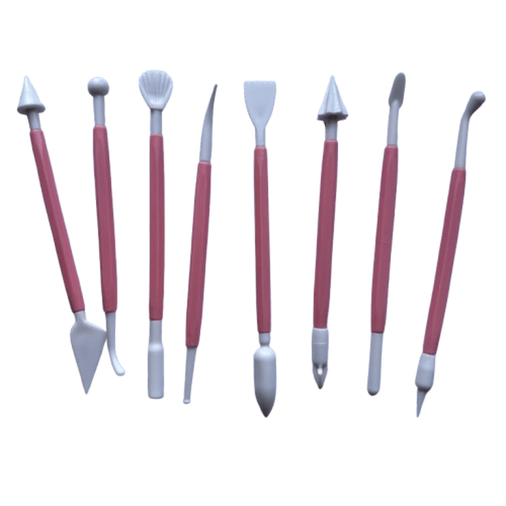 Set 8 Estecas Dobles para Moldear Fondant 1