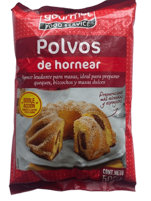Polvos de Hornear Gourmet 500gr