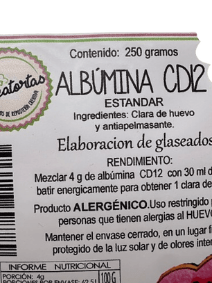 Albumina CD12 Kreatortas 250gr