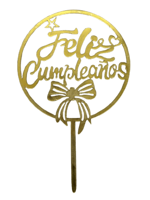 Topper Feliz Cumpleaños 1