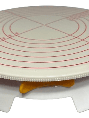 Base Giratoria Decoracion Torta Con Freno 30cm