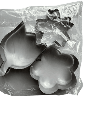 Cortador Galletas Flores 3 Diseños