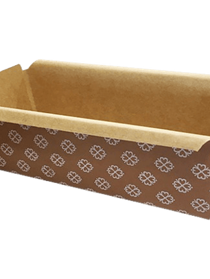 Pack 10 Molde Papel Queque 18x8x6cm para 500gr