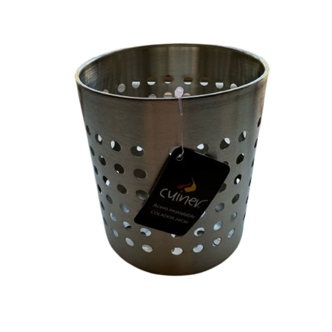 Porta Cubiertos Acero Inoxidable 13cm 2