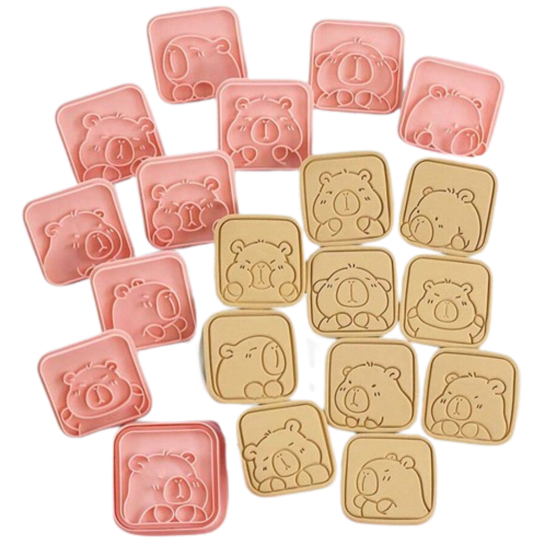 Cortador Galletas Capibara 10 diseños 1