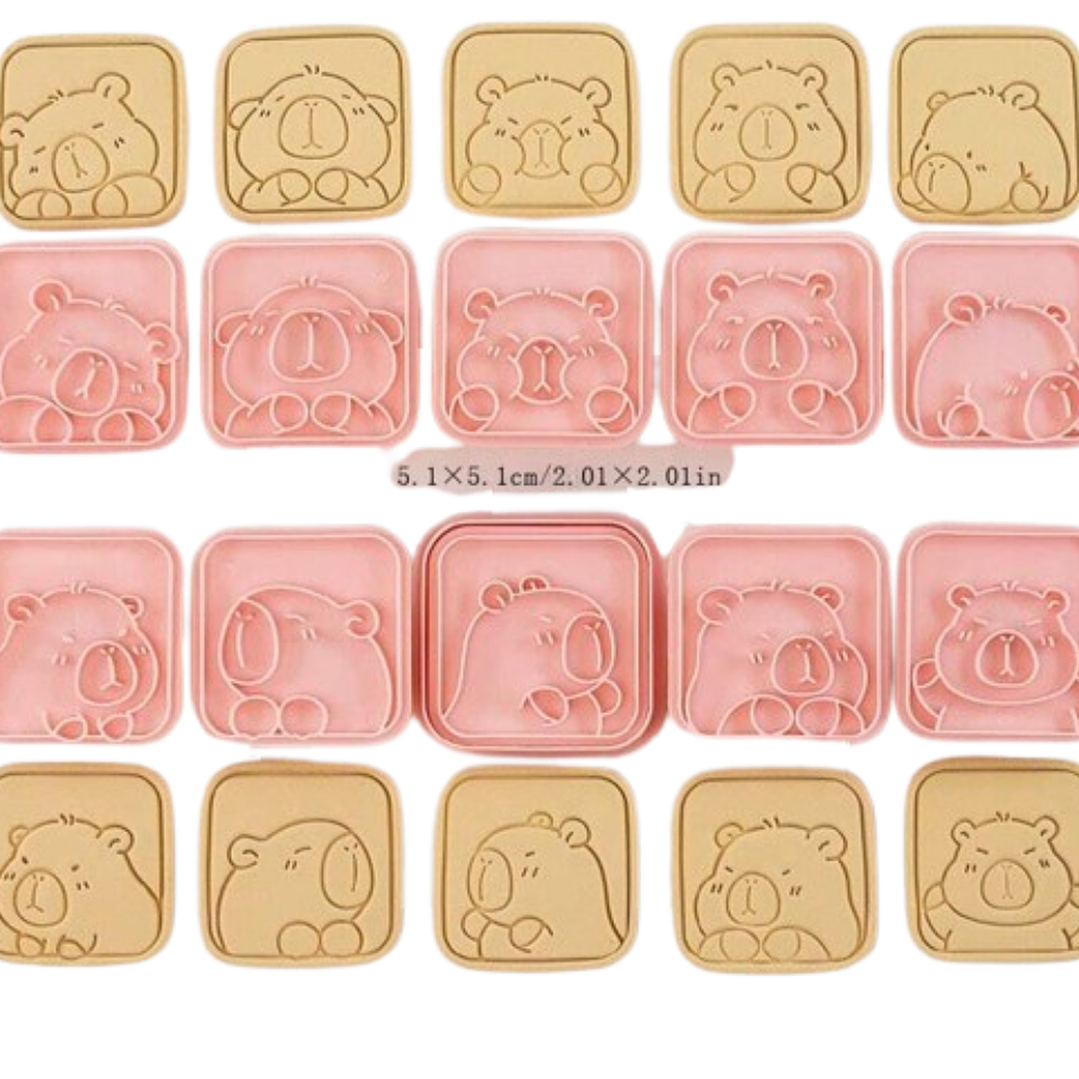 Cortador Galletas Capibara 10 diseños 2