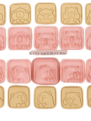 Cortador Galletas Capibara 10 diseños