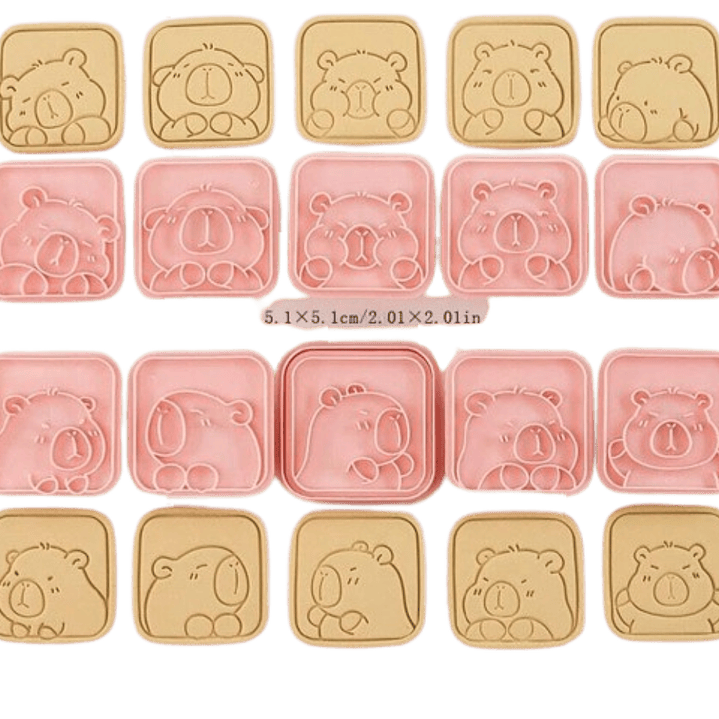 Cortador Galletas Capibara 10 diseños 2