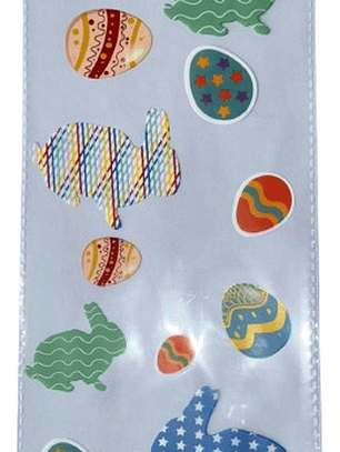 Bolsa Pascua Diseño D 12un Polipropileno 27x13cm