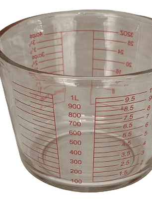 Jarra Medidora De Vidrio Allegro 1 Litro