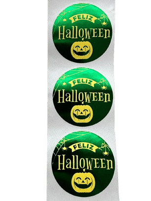 Sticker Halloween C 38mm 100un