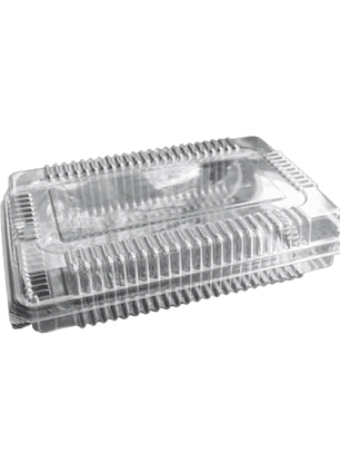 Pack 5 Caja plastica chica con tapa