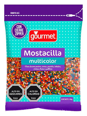 Mostacilla Sprinkles Multicolor 100 Gr