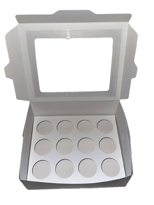 Caja con Ventana para 12 Shot 60ml