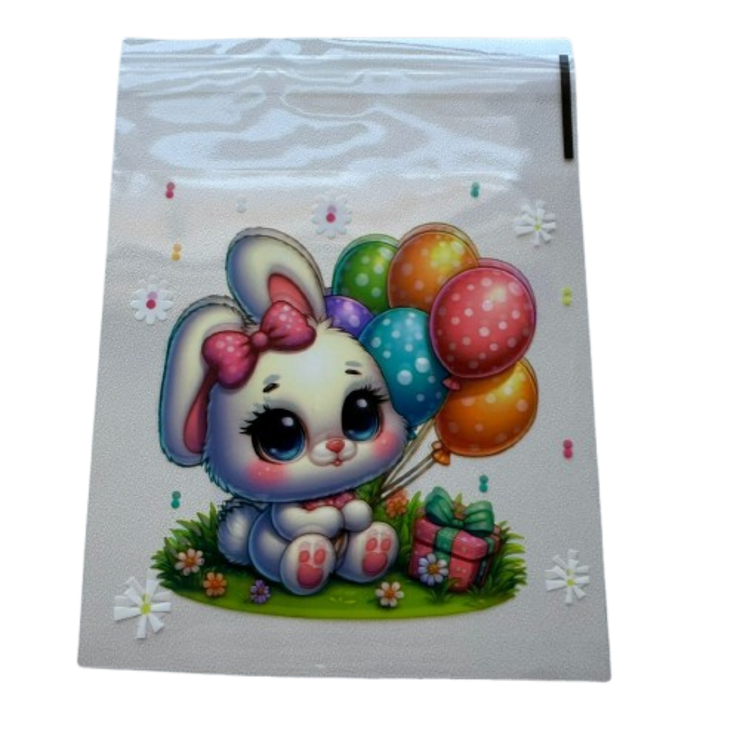 Bolsas Pascua C 10x10+2cm autoadhesivas 100un 5