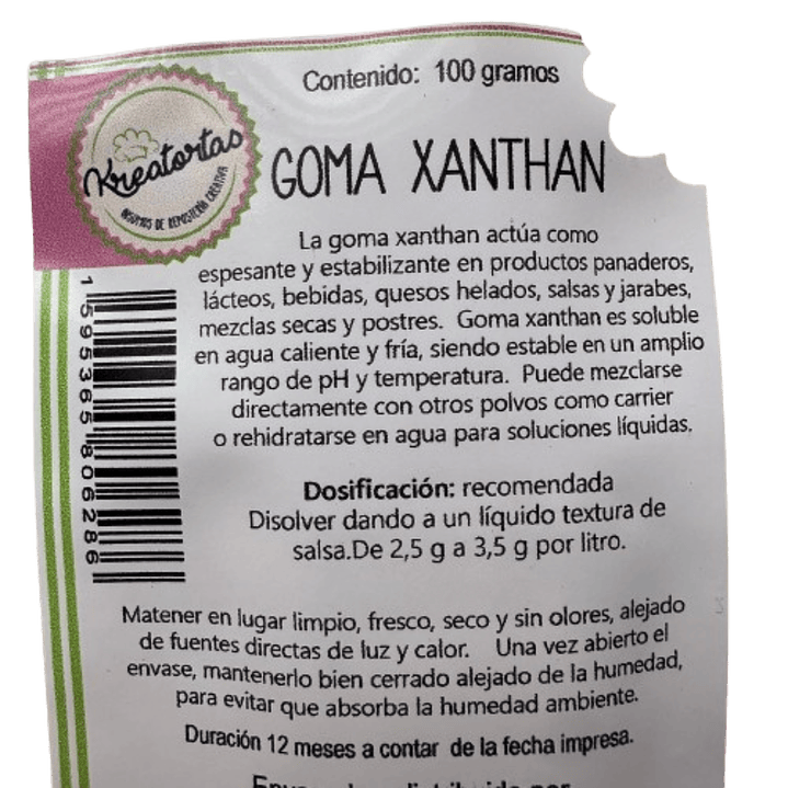Goma Xanthan Kreatortas 100gr 2