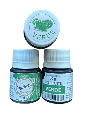 Colorante en Gel Verde Kreatortas