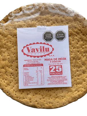 Discos Milhojas 25p 4 capas Vavilu