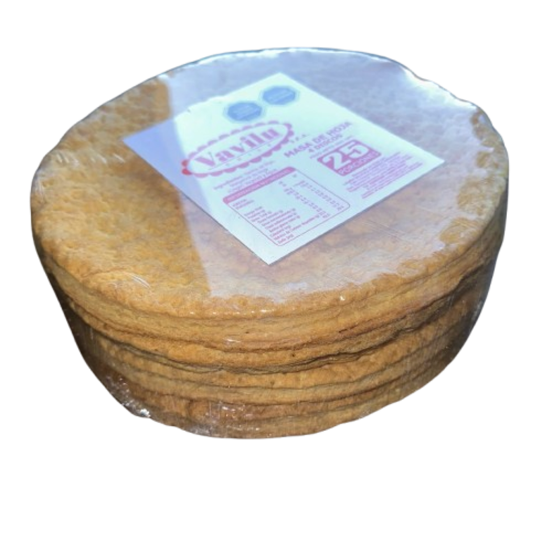 Discos Milhojas 25p 4 capas Vavilu 2