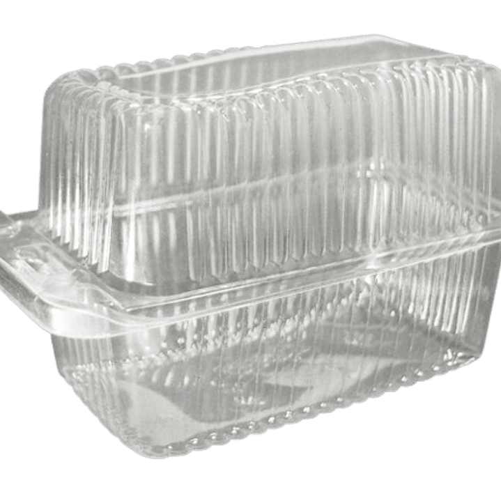 Pack 5 Caja Plastica Rectangular Pastel Individual 1