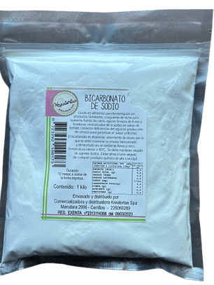Bicarbonato de Sodio 1kg Kreatortas