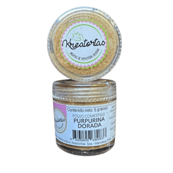 Purpurina Dorada Kreatortas 5g 1