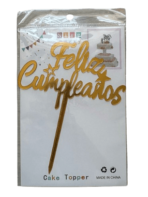 Topper Feliz Cumpleaños 2