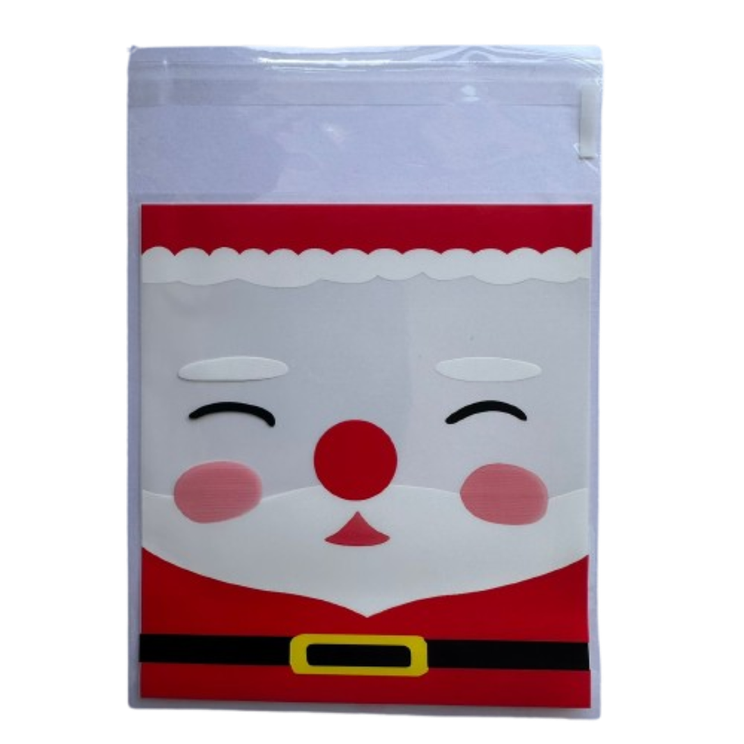 Bolsas Navidad A autoadhesivas 100 un 10x10+2cm 4