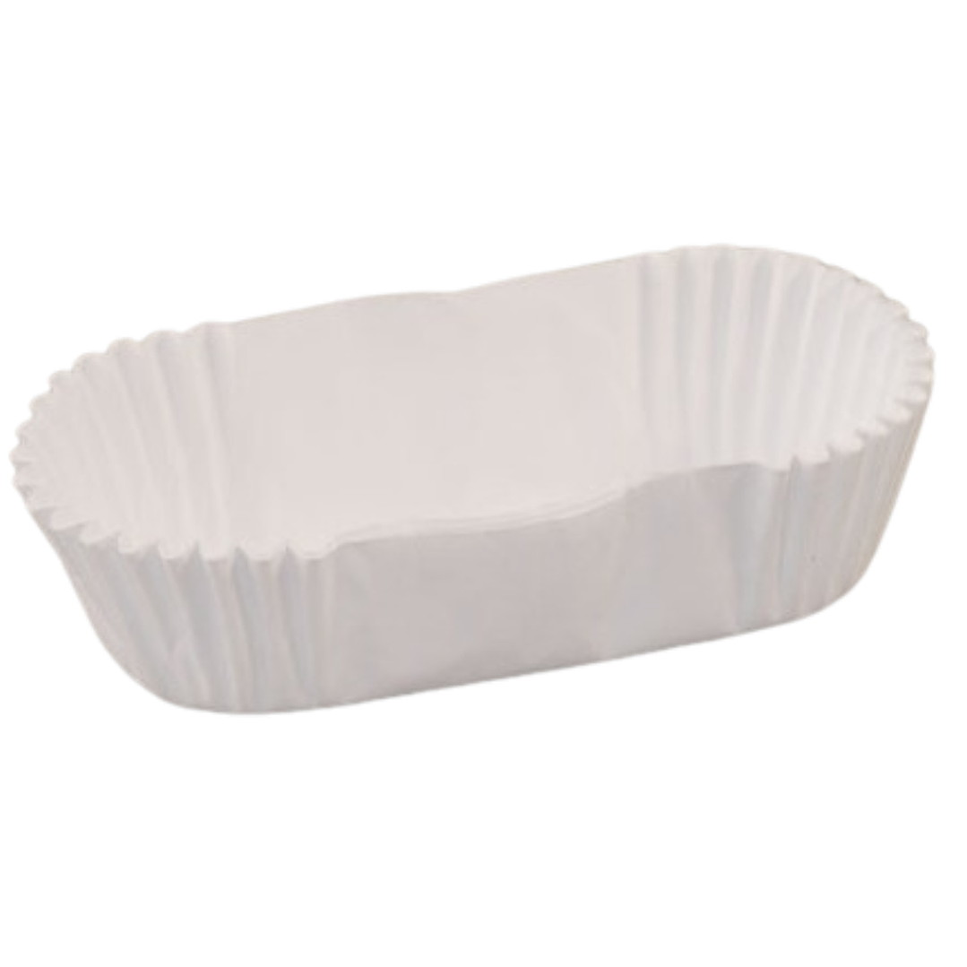 Pack 1000 Capsulas Blanca Papel Ovalada N1A 1