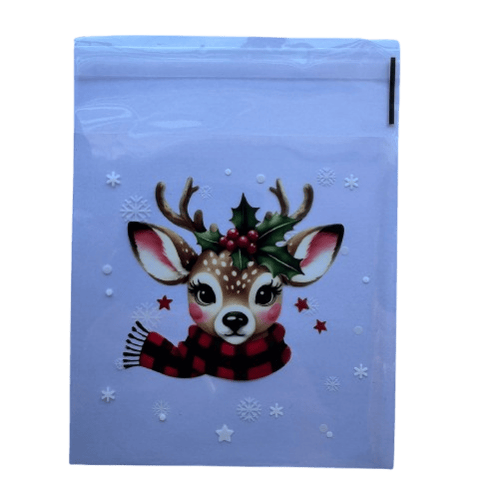 Bolsas Navidad B autoadhesivas 100 un 10x10+2cm 3