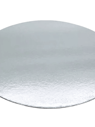 Bandeja Redonda Plateada 40 cm