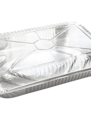 Pack 5 Envase Aluminio C-40 con Tapa Transparente