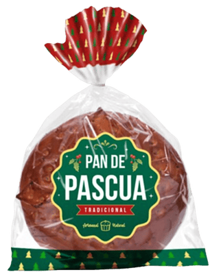 Pack De 10 Bolsa Pan De Pascua 1 Kg