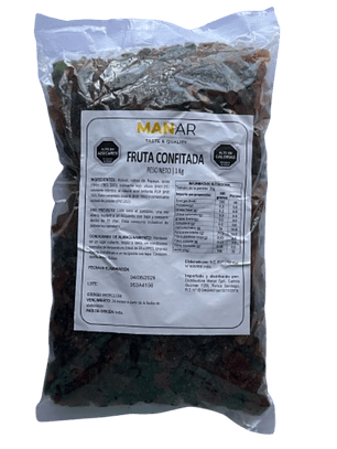 Fruta Confitada Manar 1 Kg