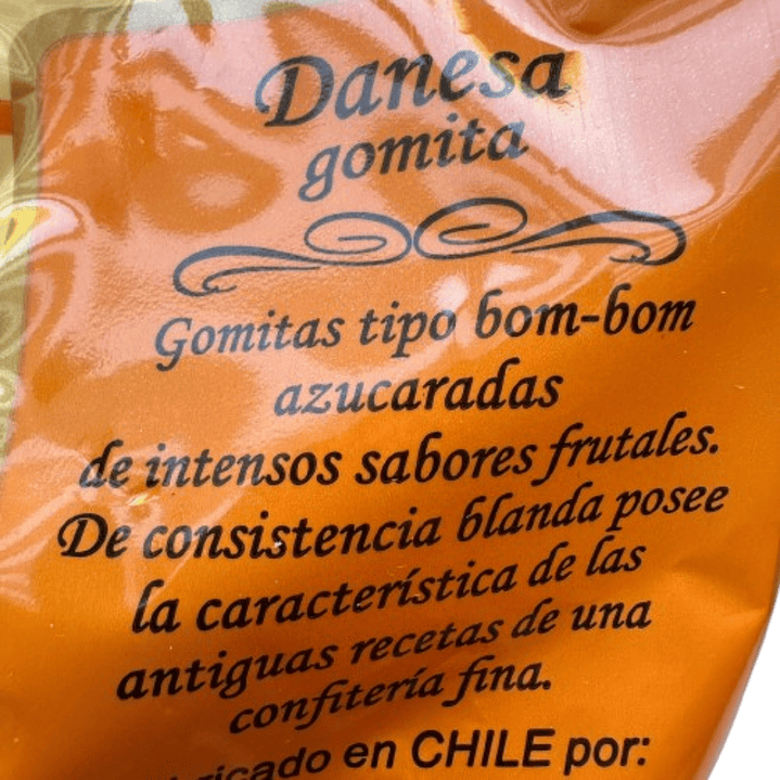 Gomitas Danesas Sabores Frutales Merello 250gr 2