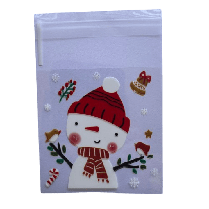 Bolsas Navidad A 7x7+2cm autoadhesivas 100 un 4