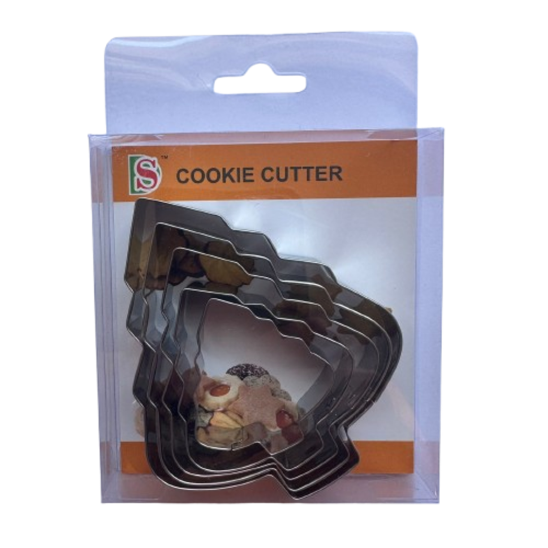Cortador Galletas Arbol Navidad 5 pcs 1