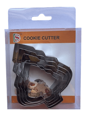 Cortador Galletas Arbol Navidad 5 pcs