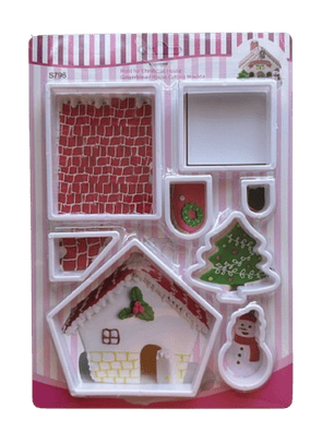 Cortador Galletas Casa Jengibre 8 pcs