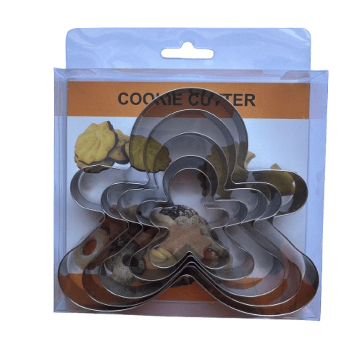Cortador Galletas Niño Jengibre 5 pcs 1