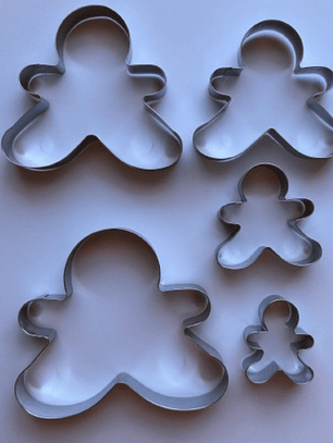 Cortador Galletas Niño Jengibre 5 pcs