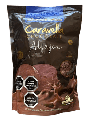 Gotas Chocolate Sucedaneo Semibitter Caravella 1kg