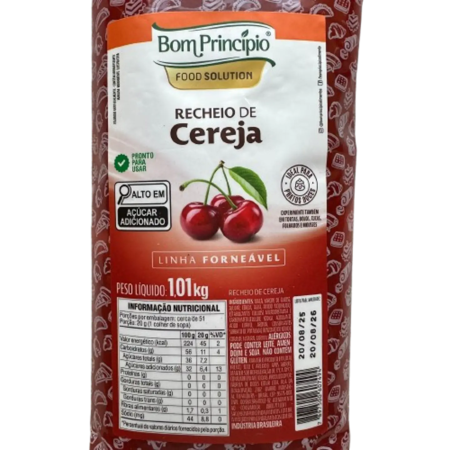 Relleno Cerezas Bon Principio 1kg 2