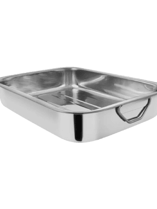 Fuente Rectangular con Azas Acero Inoxidable 30cm