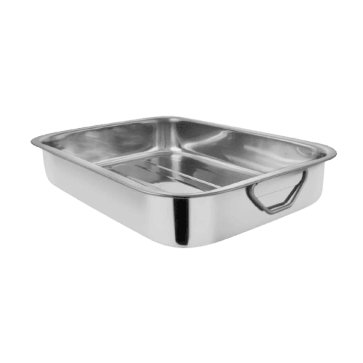 Fuente Rectangular con Azas Acero Inoxidable 30cm 1