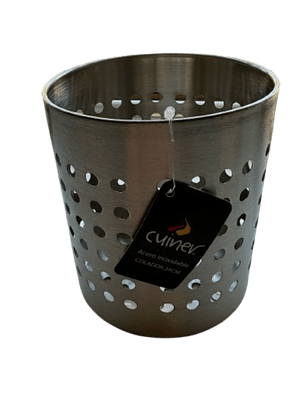 Porta Cubiertos Acero Inoxidable 13cm