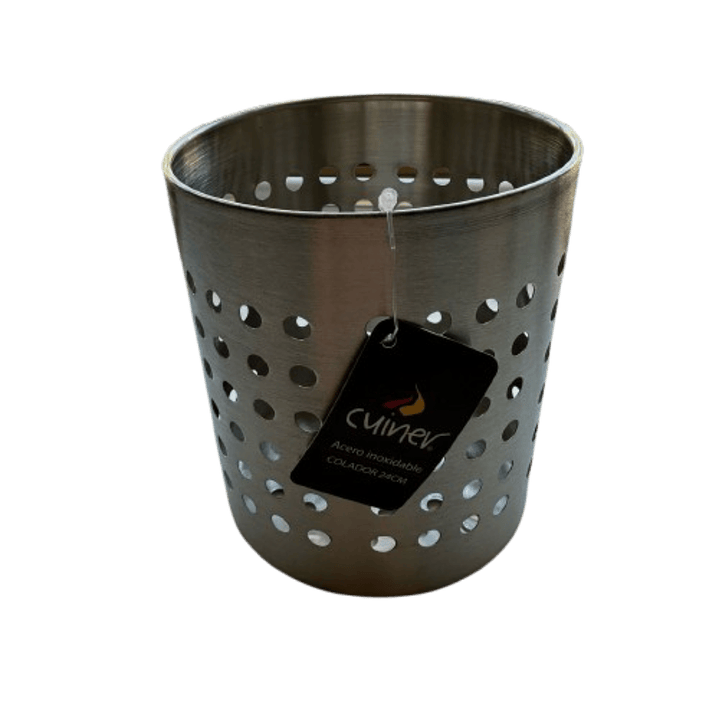 Porta Cubiertos Acero Inoxidable 13cm 2