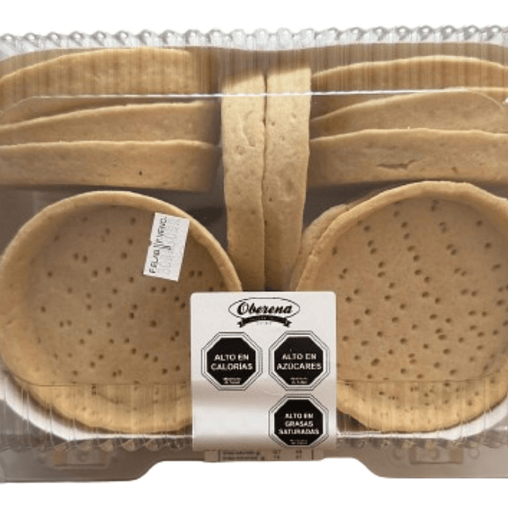 Base Tartaleta Individual N10 Oberena 20 Unidades 1