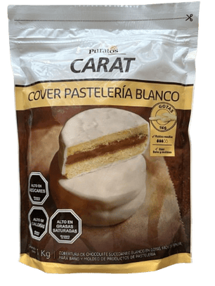 Gotas Chocolate Sucedaneo Blanco Pastel Carat 1kg