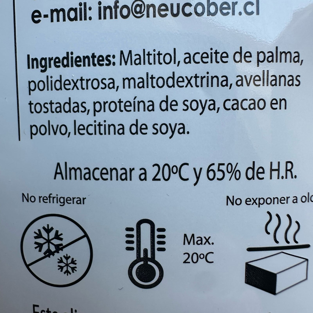 Crema Avellanas Cremonella S/Azucar Neucober 650gr 3